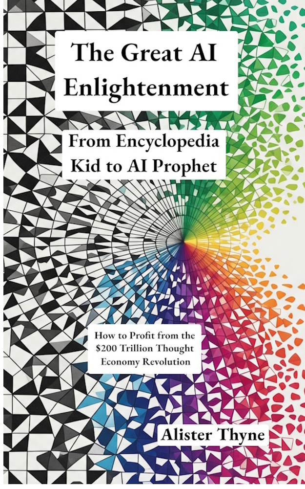The Great AI Enlightenment: From Encyclopedia Kid to AI Prophet - Book Cover